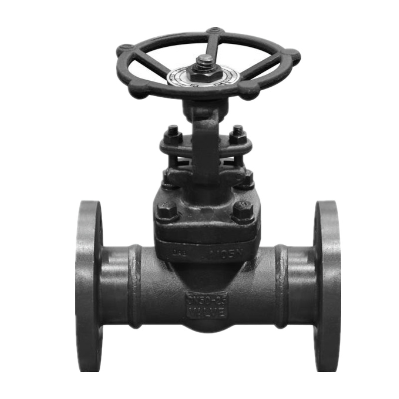 High pressure forged steel gate valve